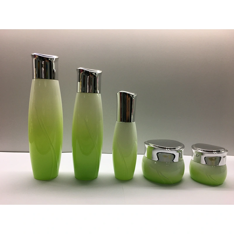 Skin care  packaging painting glass cosmetic lotion bottle