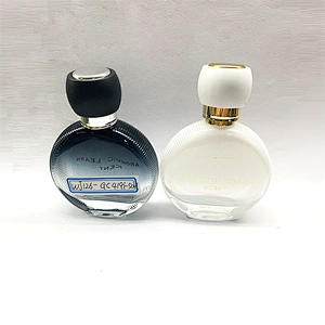Wholesale exquisite high quality 50ml round glass empty perfume bottle