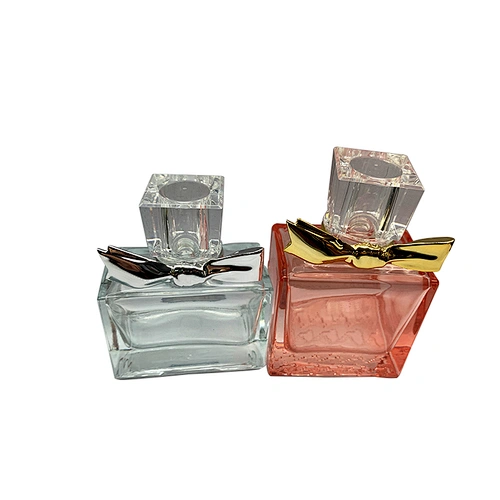 Empty pure natural glass perfume body spray glass bottle