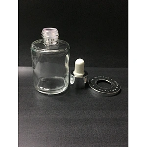 Customized Empty Glass Dropper Bottles 60ml Fancy Dropper Bottles packaging for oil/serum Good Sealing Performance