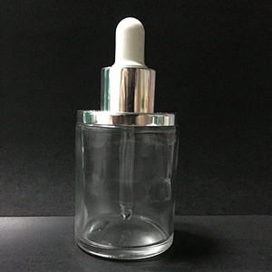 Customized Empty Glass Dropper Bottles 60ml Fancy Dropper Bottles packaging for oil/serum Good Sealing Performance