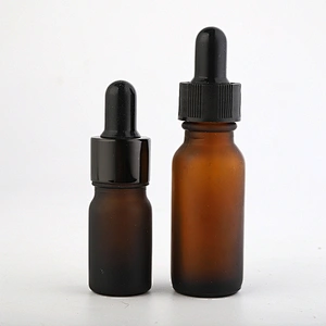Hot sale packaging Essential oil 30ml clear amber glass dropper bottle