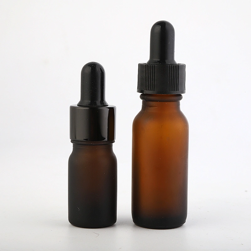 Hot sale packaging Essential oil 30ml clear amber glass dropper bottle