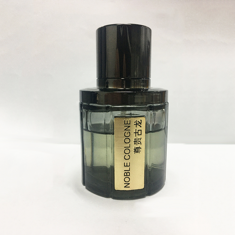 Wholesale High end Double plastic lid Glass Spray Empty Perfume Bottles
