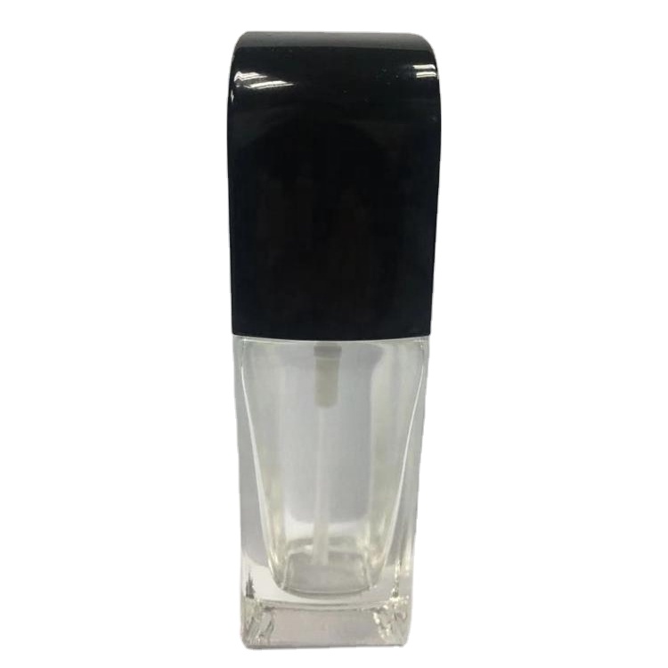 30ml Glass foundation bottle  with gold pump and clear cap, Customized color,  silk screen logo