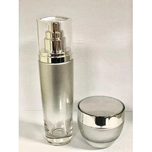 Professional Glass Cosmetic Packaging Customized Silk Screen Printing and Painting