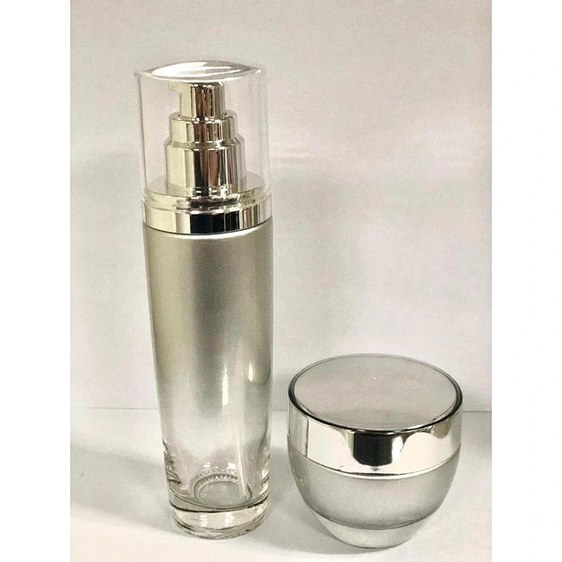 Professional Glass Cosmetic Packaging Customized Silk Screen Printing and Painting