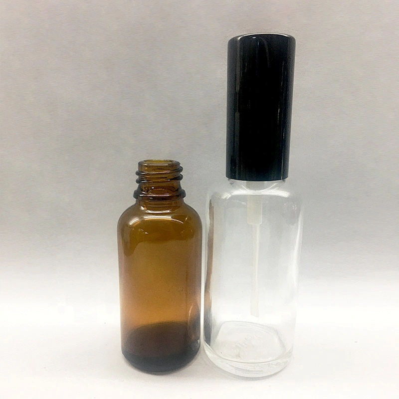 China factory supply Cosmetic packing Glass pump lotion bottle for skin care