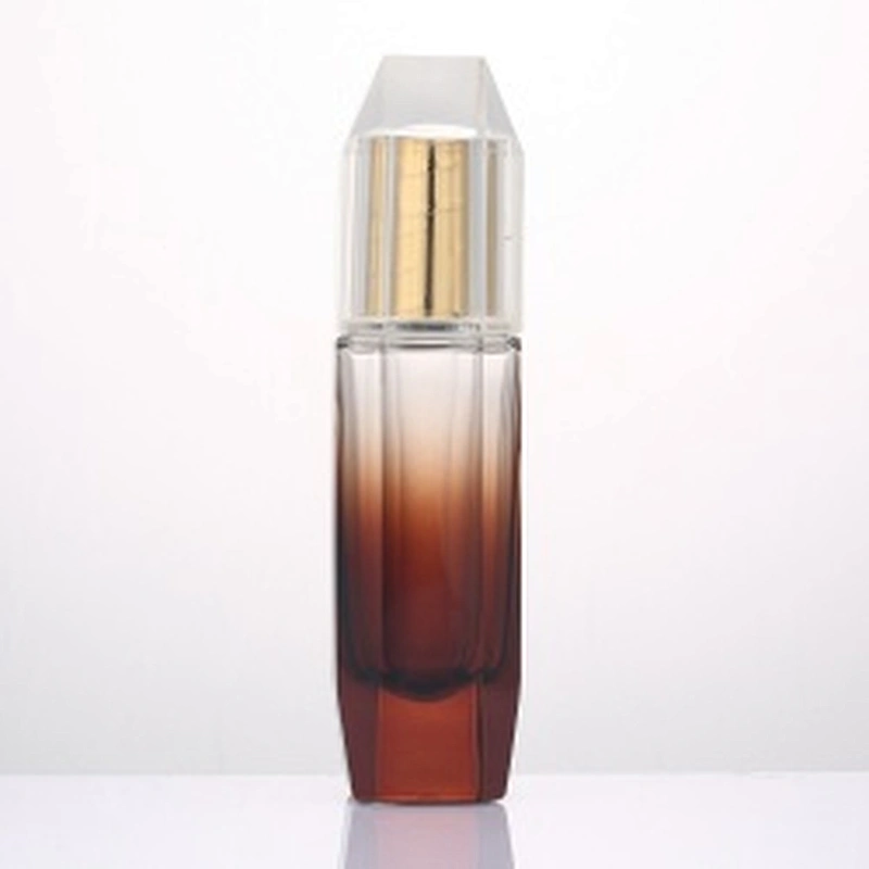 Wholesale Manufacturerglass Bottle Glass Cosmetic Bottle Set Skin Care Cream Personal Care Screw Cap Plasitic Cap Painting Aopai