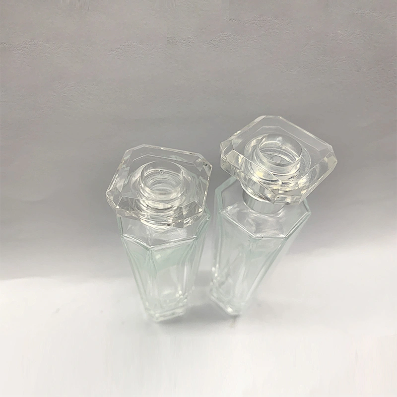 customized Exquisite easy to open cap 25ml glass perfume bottle