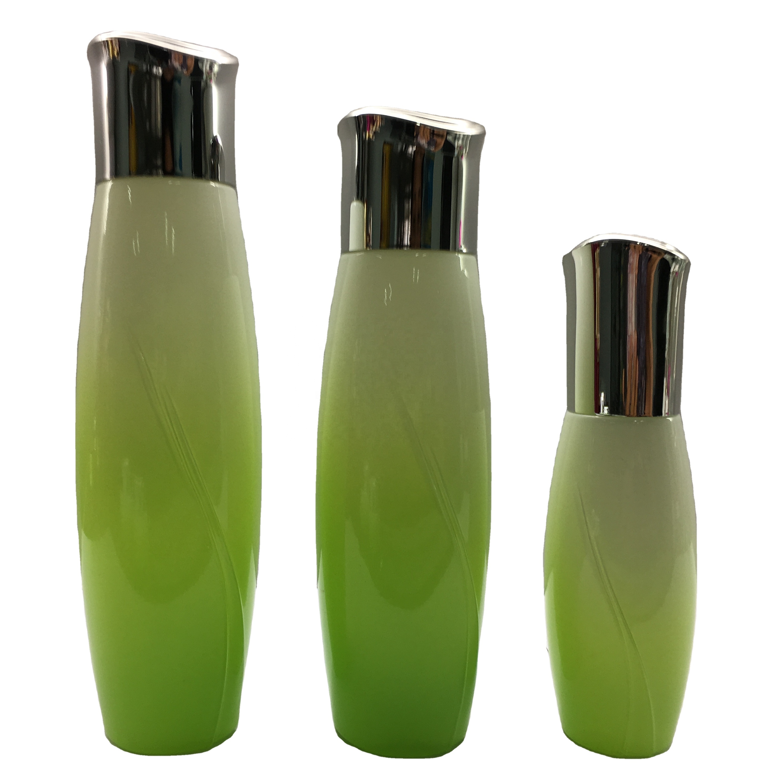 Skin care  packaging painting glass cosmetic lotion bottle