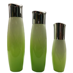 Skin care  packaging painting glass cosmetic lotion bottle
