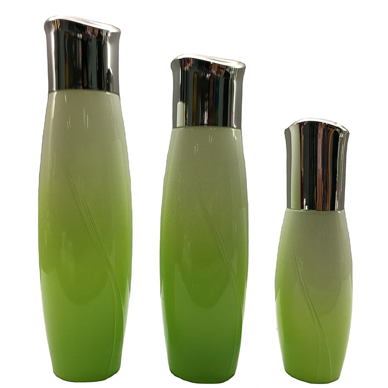 Skin care  packaging painting glass cosmetic lotion bottle