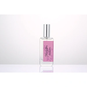 Rectangle glass perfume bottles with spray, collar and cap, 50ml perfume atomizer OEM