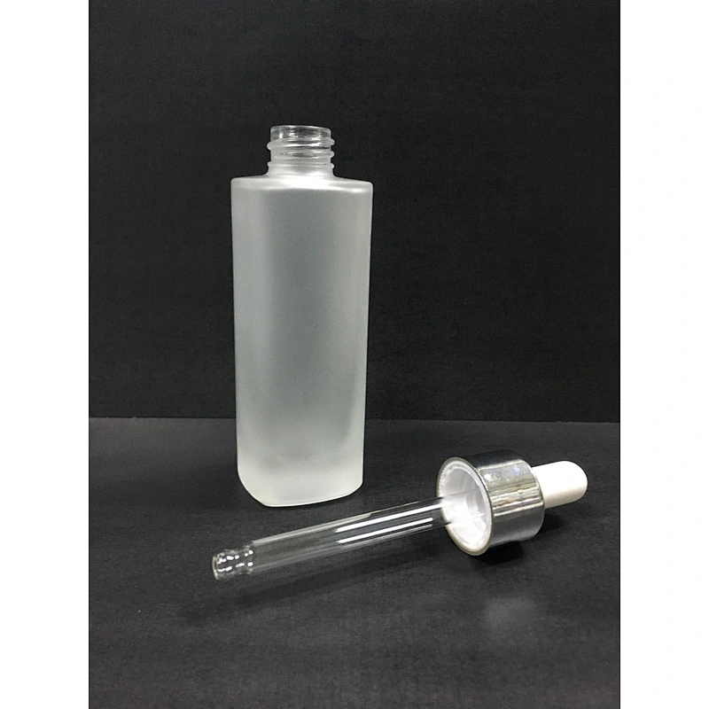 Customized Empty Glass Dropper Bottles 30ml, 50ml Fancy Dropper Bottles packaging for oil/serum Good Sealing Performance