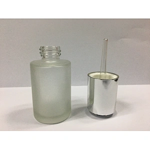 Customized Empty Frosted/Painted Glass Dropper Bottles 30ml, Fancy Dropper Bottles packaging for oil/serum