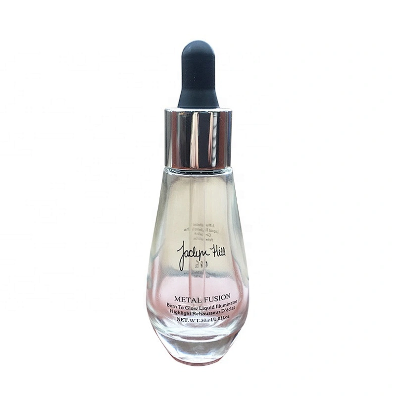 Customized Frosted/Painted Glass Cylinder Dropper Bottles 30ml, Fancy Dropper Bottles packaging for oil/serum, OEM order