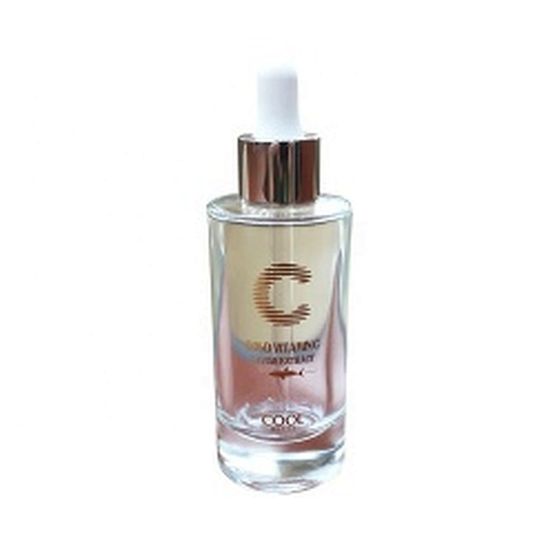 Customized  Glass Cylinder Dropper Bottles 100ml, Fancy Dropper Bottles packaging for oil/serum, OEM order