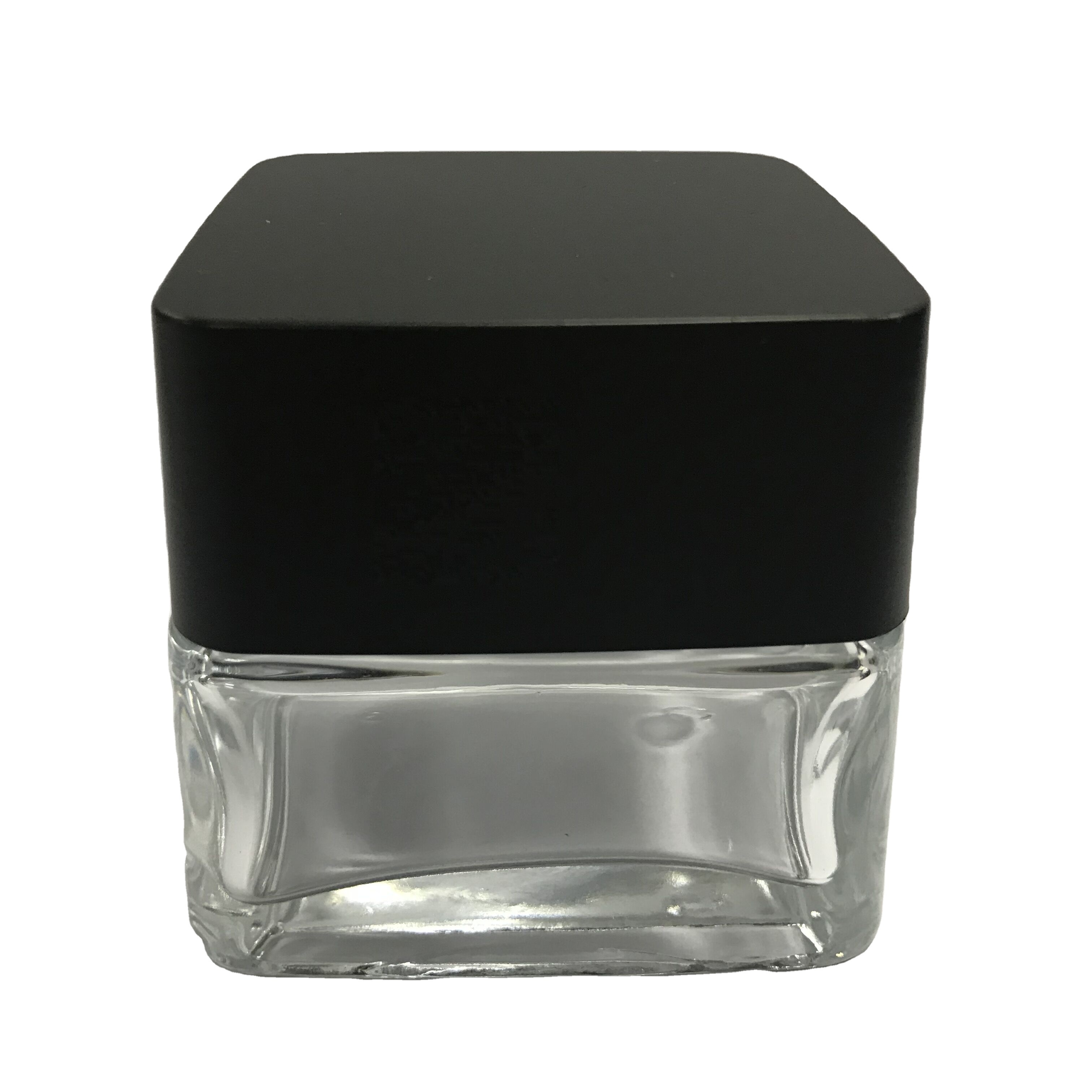 Glass Skincare Glass Cosmetic Packaging / Cosmetic Jars Packaging for Personal Care/50g jar