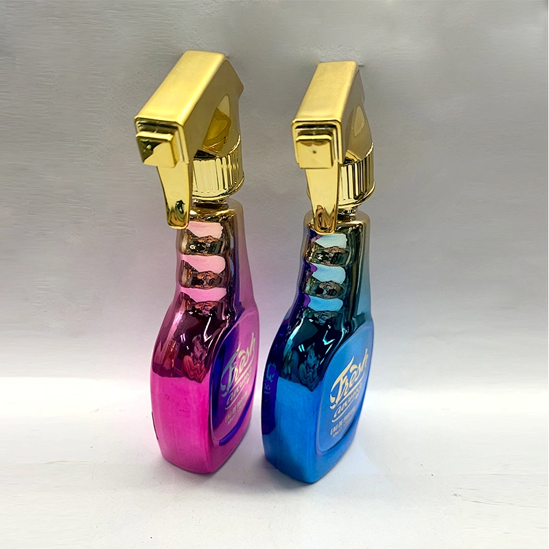 Wholesale custom aluminum alloy portable empty spray bottle