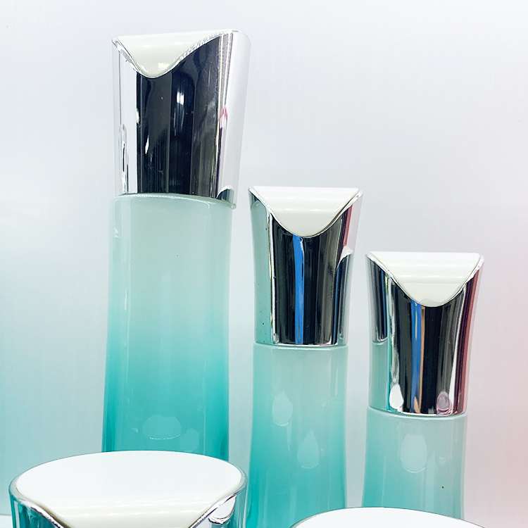 wholesale  cosmetic glass bottle sets 30g 50g 30ml 50ml 100ml 120ml cream lotion bottle