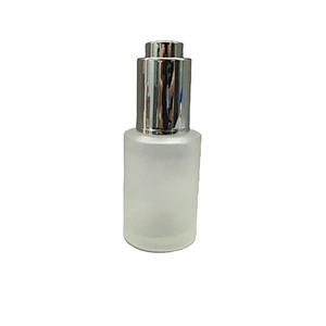 Customized Empty Frosted/Painted Glass Dropper Bottles 30ml, Fancy Dropper Bottles packaging for oil/serum
