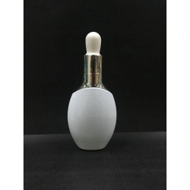 Customized packaging Empty Frosted/Painted Glass Dropper Bottles 15ml,40ml,130ml  for oil/serum