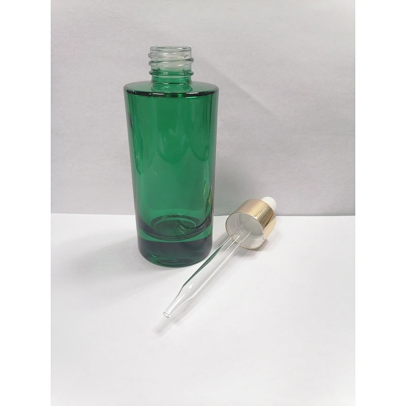 Manufacturer   Glass Dropper Bottles 50ml Fancy Dropper Bottles  packaging for oil/serum OEM with logo printed or hot foiled