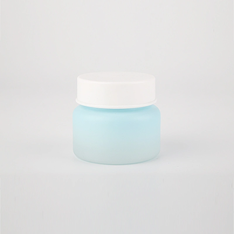 Glass Cosmetic Packaging Set Cream Jar Perfume Spray Bottle Pump Lotion Bottle Glass Material Skin Care Cream Personal Care