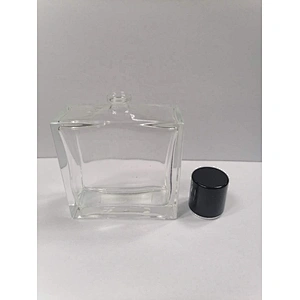 Custom Made Perfume Fragrance Rectangle Glass Bottle 100ml