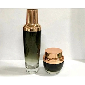 Glass Skincare Cosmetic Packaging / Cosmetic Jars Packaging for Personal Care