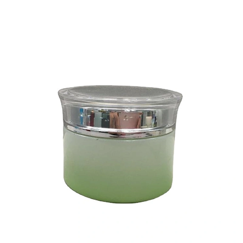 Glass Skincare Glass Cosmetic Packaging / Cosmetic Jars Packaging for Personal Care