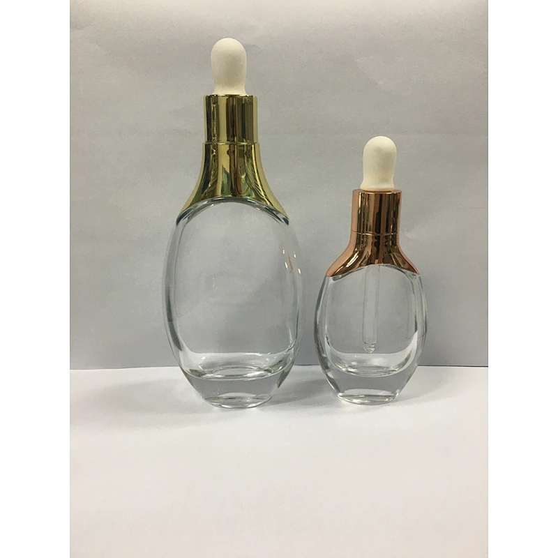 Customized packaging Empty Frosted/Painted Glass Dropper Bottles 15ml,40ml,130ml  for oil/serum