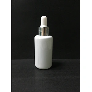 In Stock  Empty Glass Dropper Bottles 30ml Fancy Dropper Bottles packaging for oil/serum OEM with logo printed or hot foiled