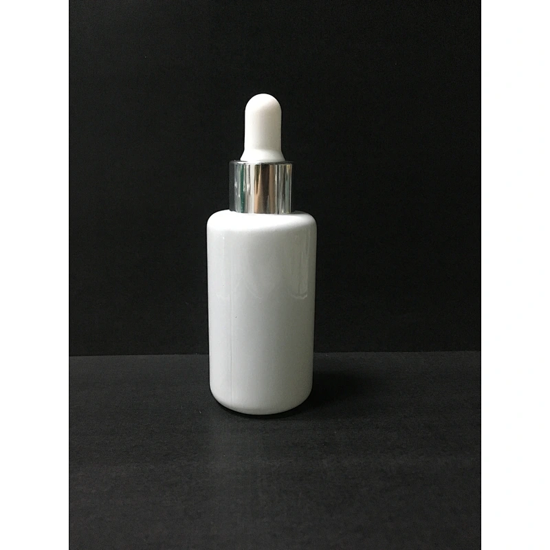 In Stock  Empty Glass Dropper Bottles 30ml Fancy Dropper Bottles packaging for oil/serum OEM with logo printed or hot foiled