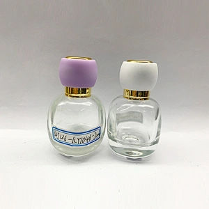 2021 Manufacturer Wholesale Luxury Refillable Custom Cap 30ml Glass Perfume Bottles