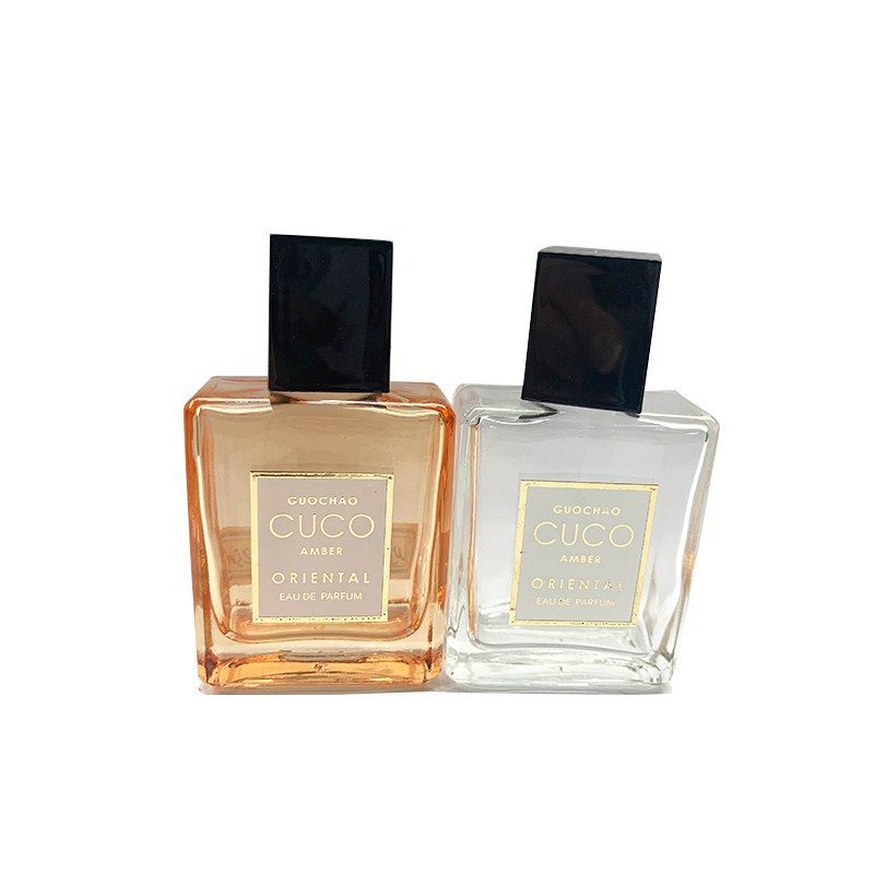 customized  Empty Glass Cap Perfume Bottle Refillable 25Ml Perfume Bottle