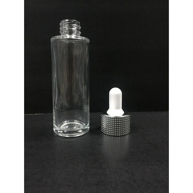 Customized Empty Frosted/Painted Glass Dropper Bottles 30ml, Fancy Dropper Bottles packaging for oil/serum