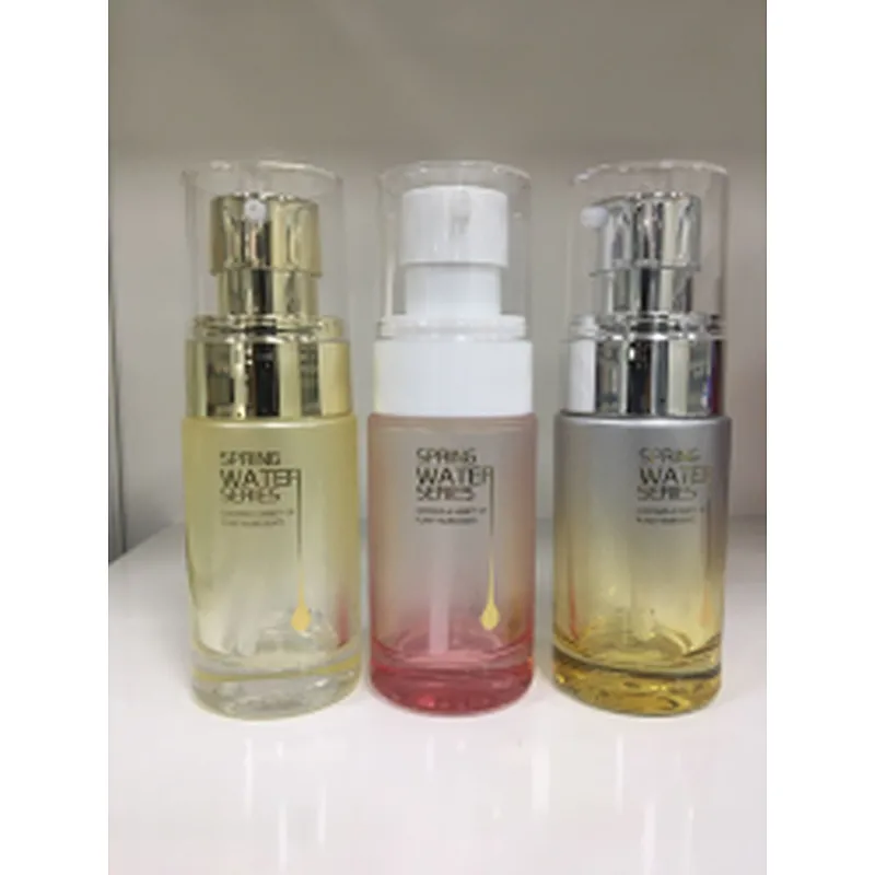Make up  packaging painting glass  cosmetic bottles for lotion, serum, toner and cream. Customized color, logo are welcome