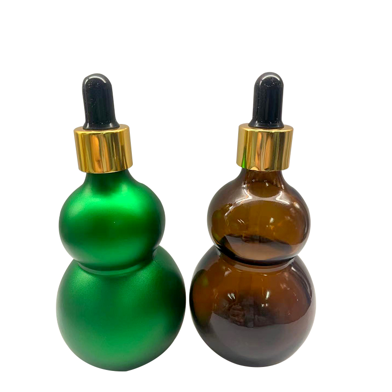 glass dropper bottle 50ml fancy dropper bottle packaging oil/serum