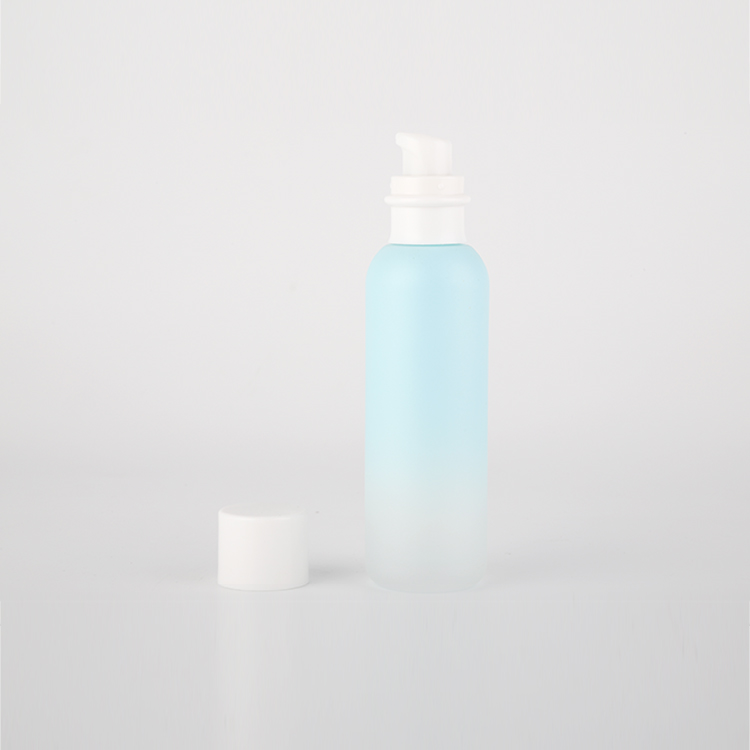 Glass Cosmetic Packaging Set Cream Jar Perfume Spray Bottle Pump Lotion Bottle Glass Material Skin Care Cream Personal Care