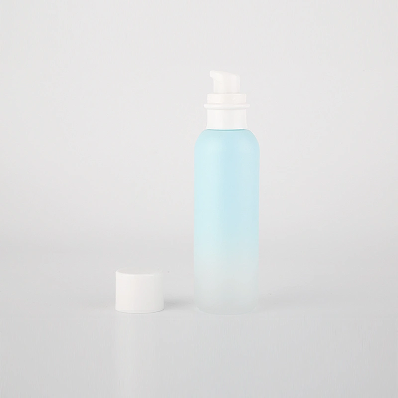 Glass Cosmetic Packaging Set Cream Jar Perfume Spray Bottle Pump Lotion Bottle Glass Material Skin Care Cream Personal Care