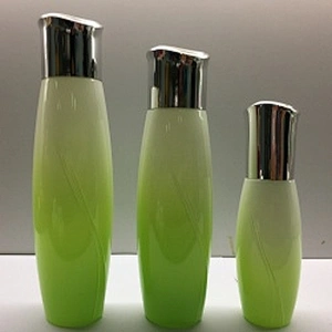 Skin care  packaging painting glass cosmetic lotion bottle