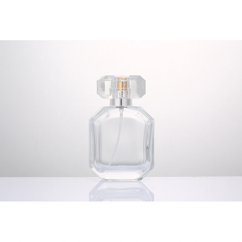 Customized Glass Perfume Bottles 50ml Empty Glass Perfume Bottles Spray Bottles