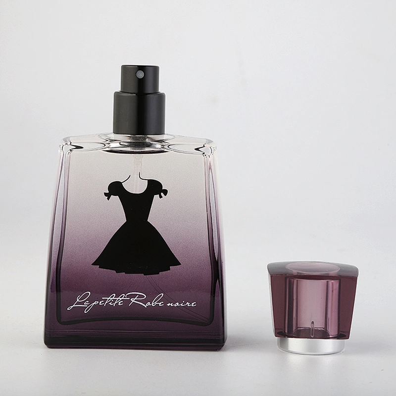 Luxury recyclable 30ml glass perfume bottle with pump spray cap
