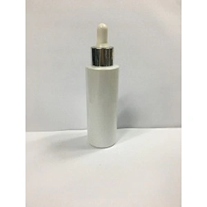 Hot selling White color Cylinder Glass Dropper Bottle 60ml in Stock Sell with 1pc 1 piece  China manufacturer