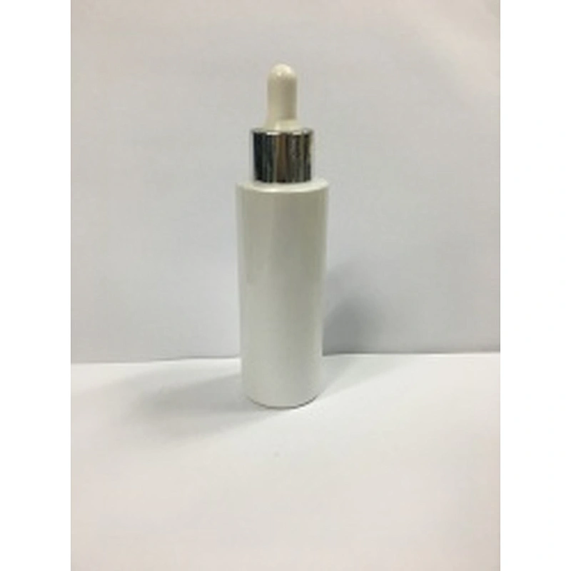 Hot selling White color Cylinder Glass Dropper Bottle 60ml in Stock Sell with 1pc 1 piece  China manufacturer