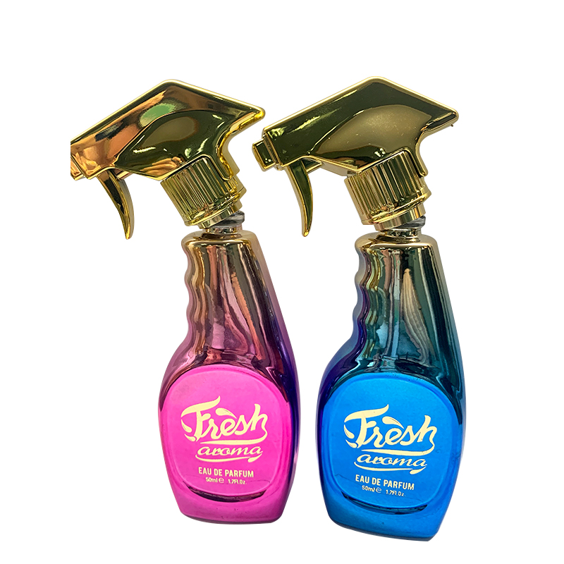 Wholesale custom aluminum alloy portable empty spray bottle