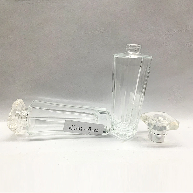 customized Exquisite easy to open cap 25ml glass perfume bottle
