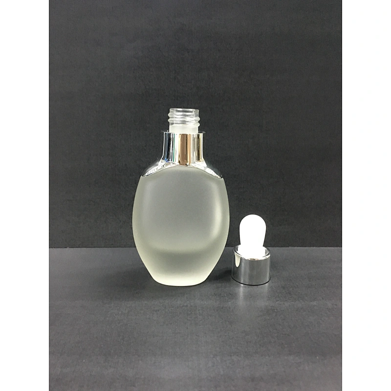Customized packaging Empty Frosted/Painted Glass Dropper Bottles 15ml,40ml,130ml  for oil/serum